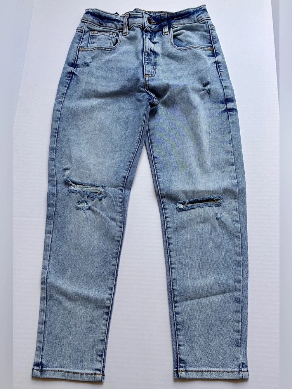 art class Light Blue Distressed Slim Jeans